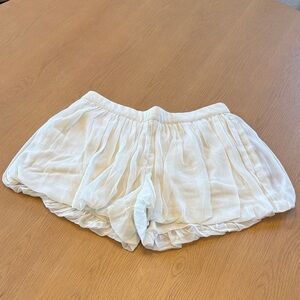 Abercrombie Bubble Hem Shorts